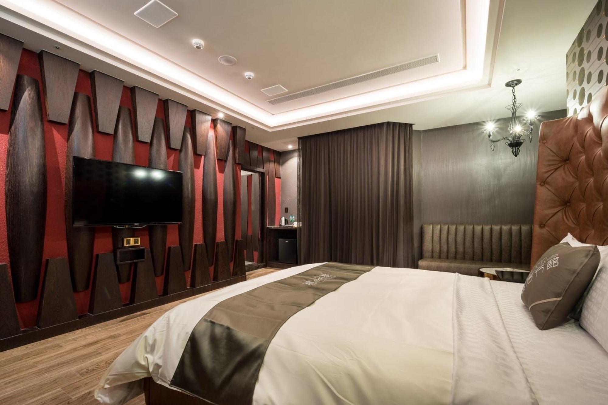 Icolour Villa Motel Taichung Bagian luar foto